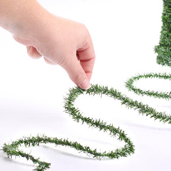 25' Roll Wired Artificial Pine Rope Garland
