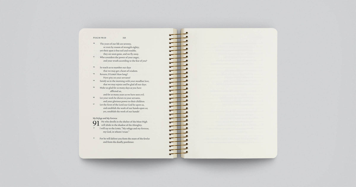 ESV Spiral-Bound Journal: Psalms