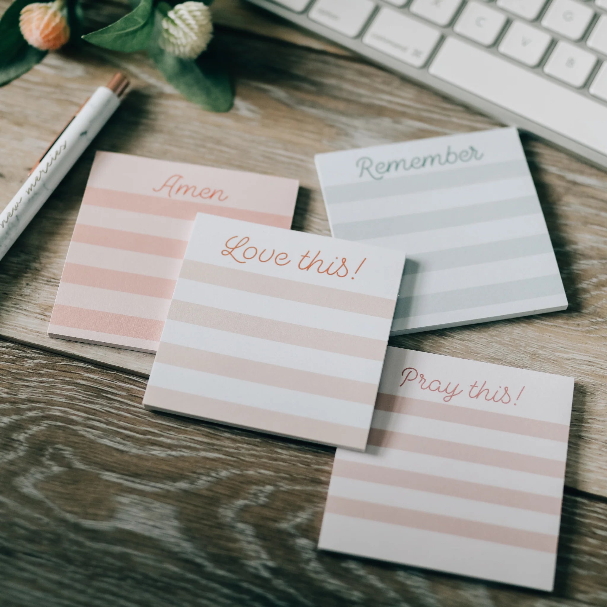 Striped Bible Study Sticky Notes – Made To Gaze