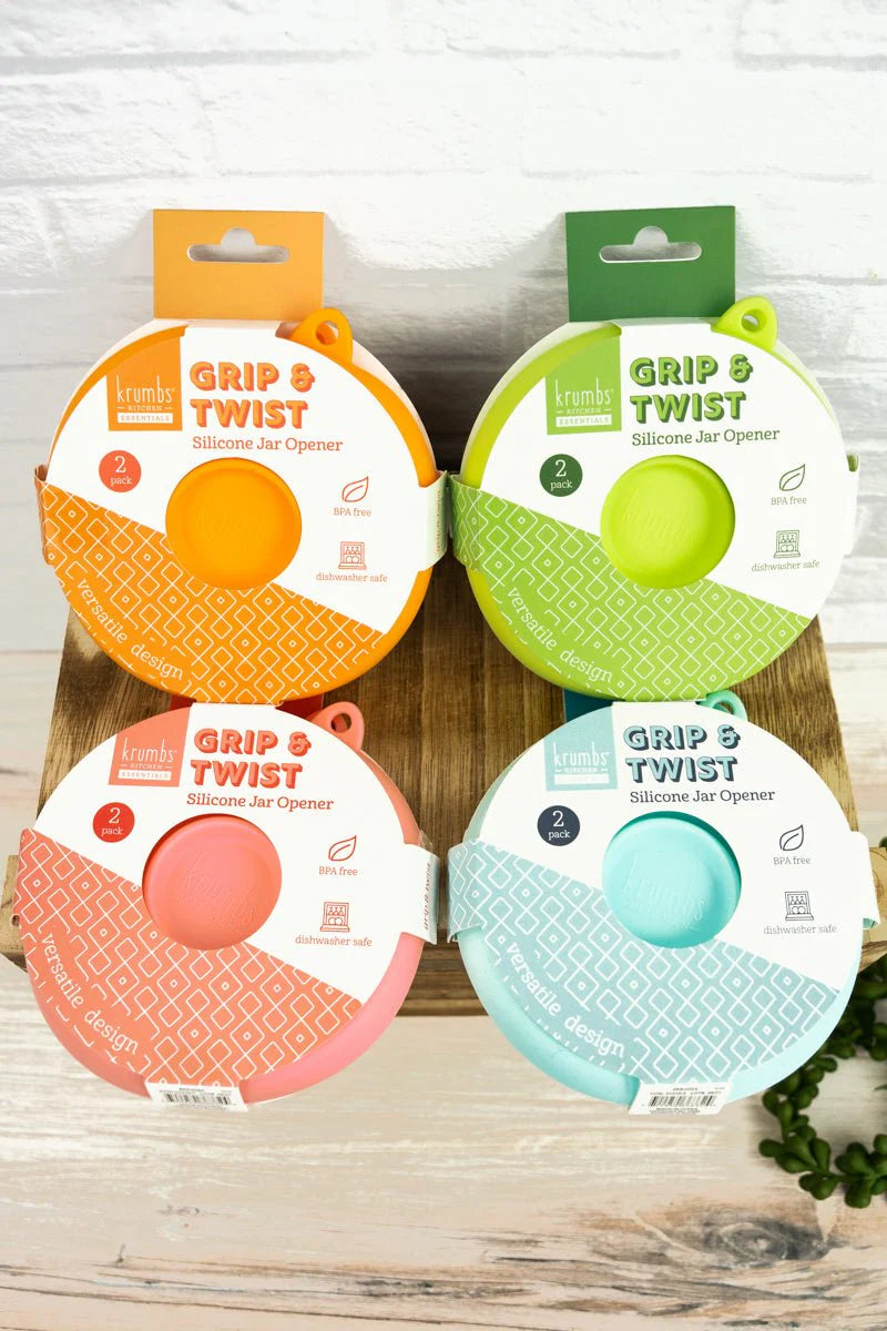ONE 2 PACK GRIP & TWIST SILICON JAR OPENER
