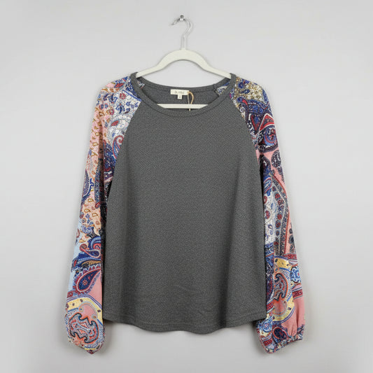 la miel LS Boho Top