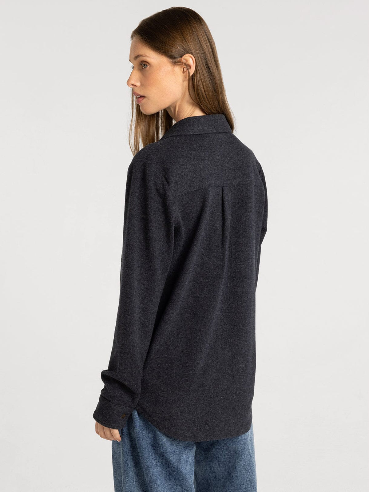 Lewis Shirt - Navy Ink Heather