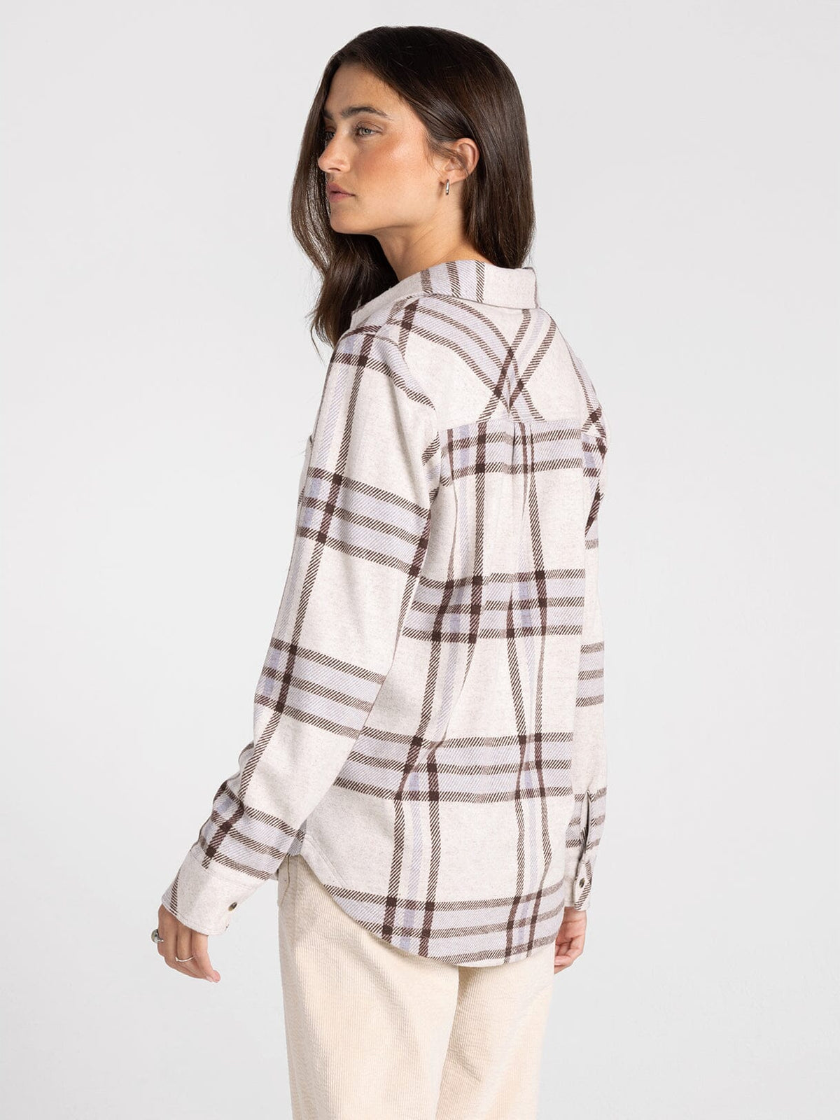 Lewis Shirt - Ivory Plaid