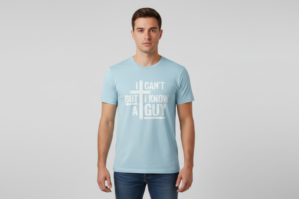 I Can't But I Know A Guy Tee