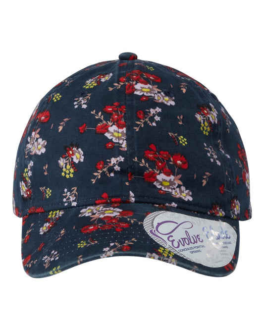 Floral Ponytail Cap