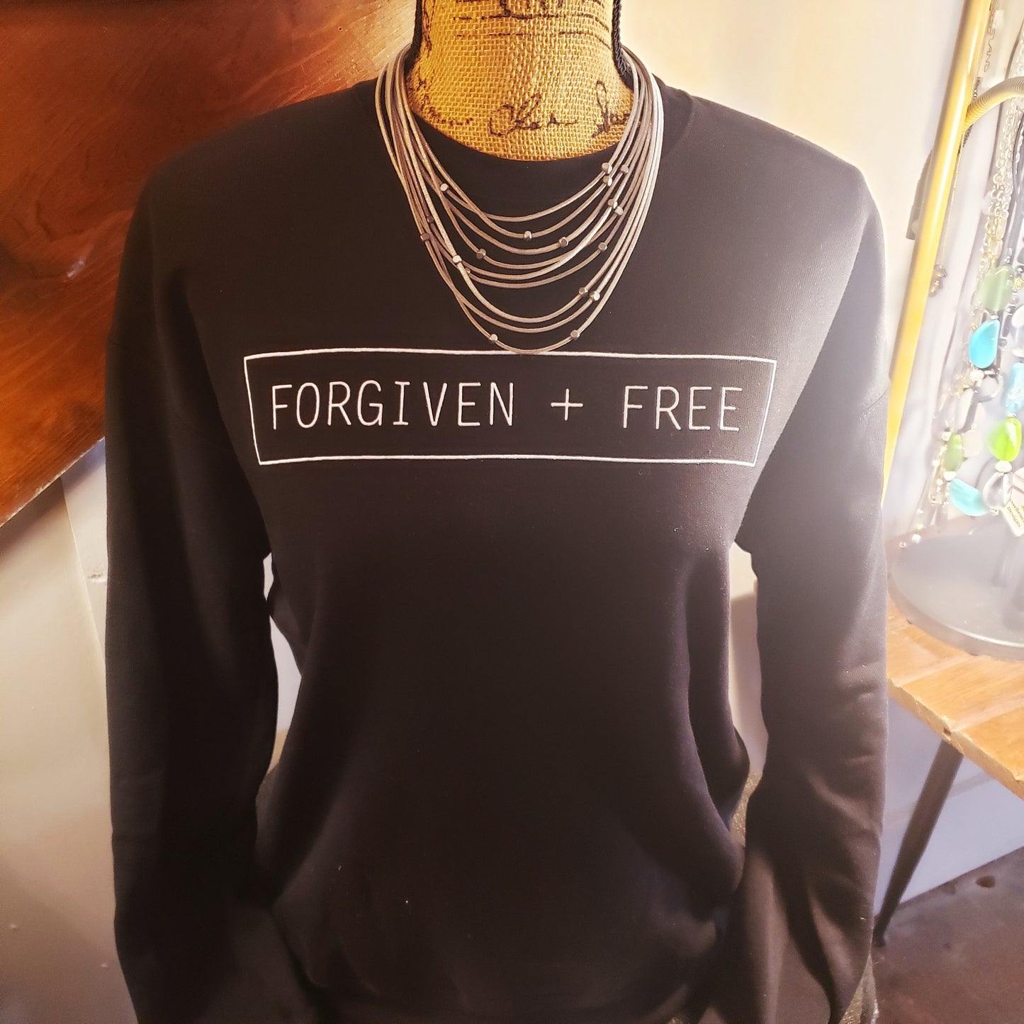 Forgiven + Free Crewneck