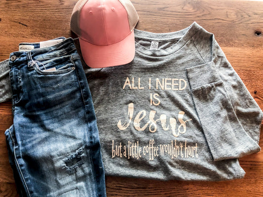 SALE! All I Need is Jesus Pullover