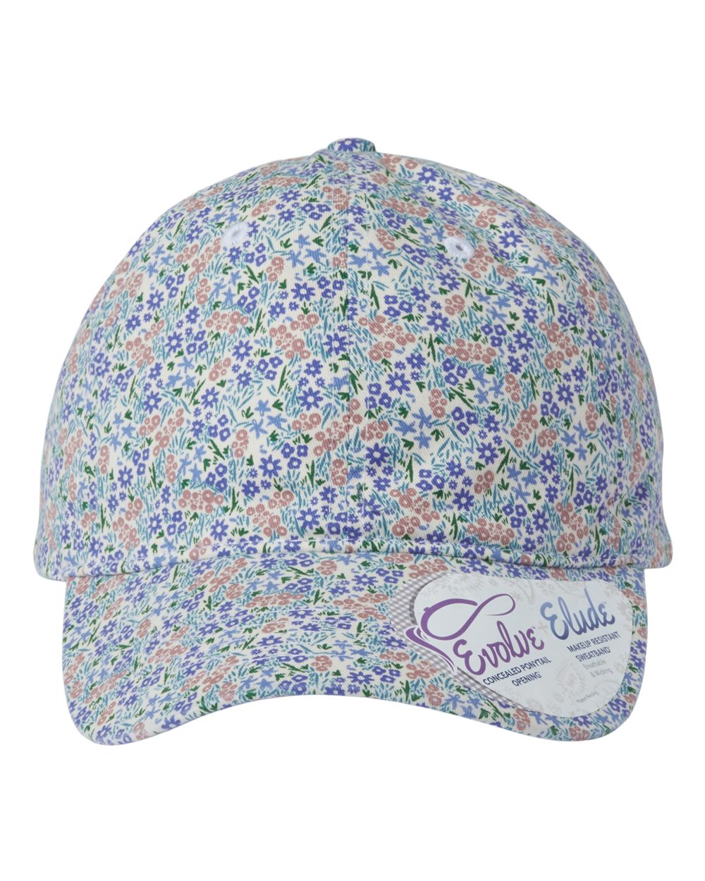 Floral Ponytail Cap