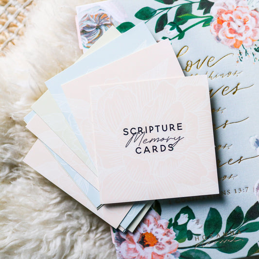 Scripture Cards - Floral